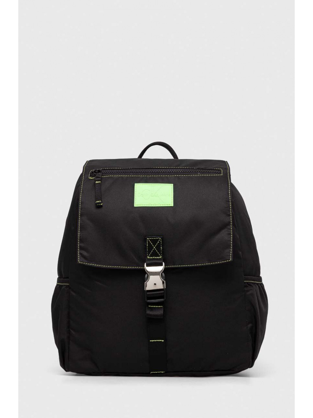 Dětský batoh Calvin Klein Jeans černá barva velký hladký